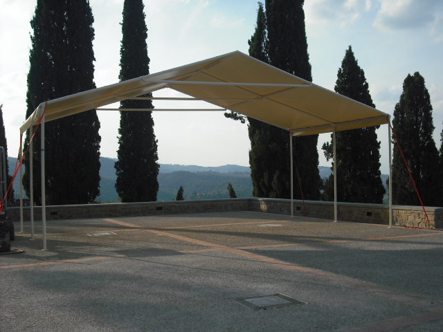 Copertura per stoccaggio