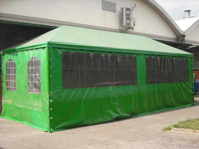Gazebo per stoccaggio merce