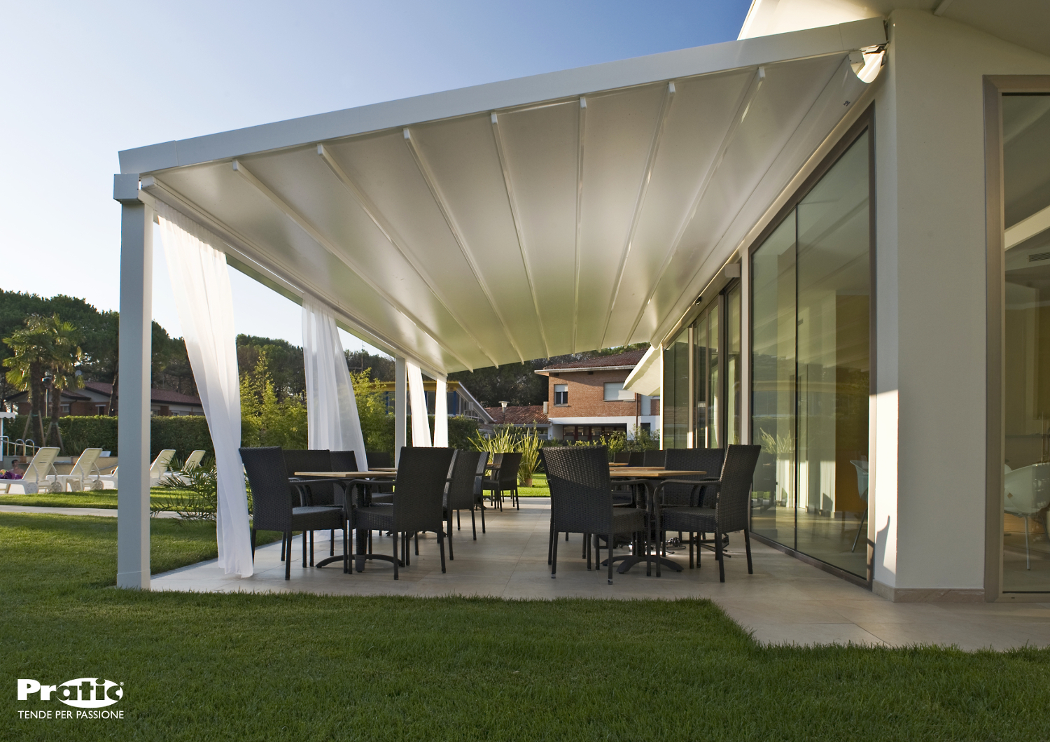 Pergola scorrevole Level