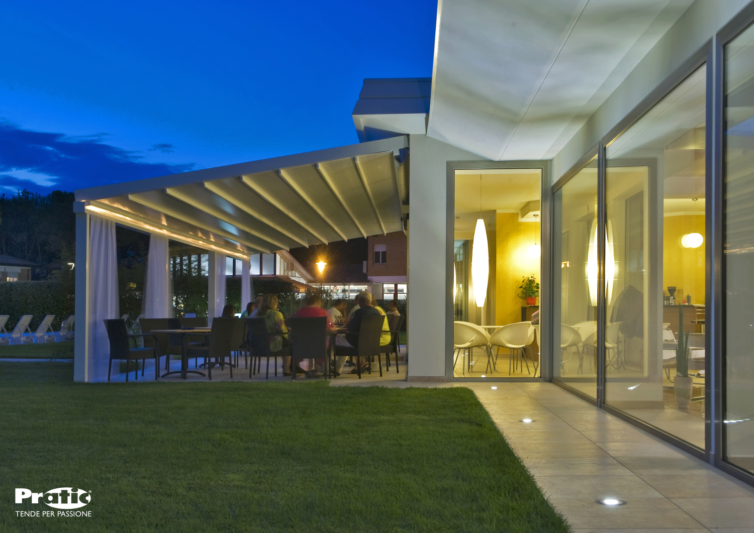 Pergola scorrevole Level