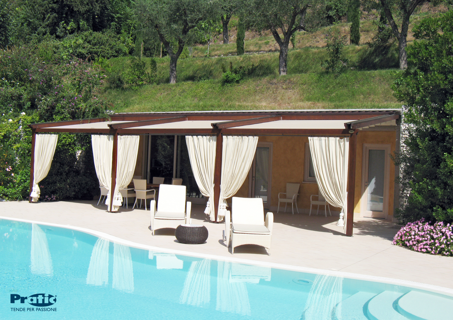 Pergola scorrevole Tecnicwood