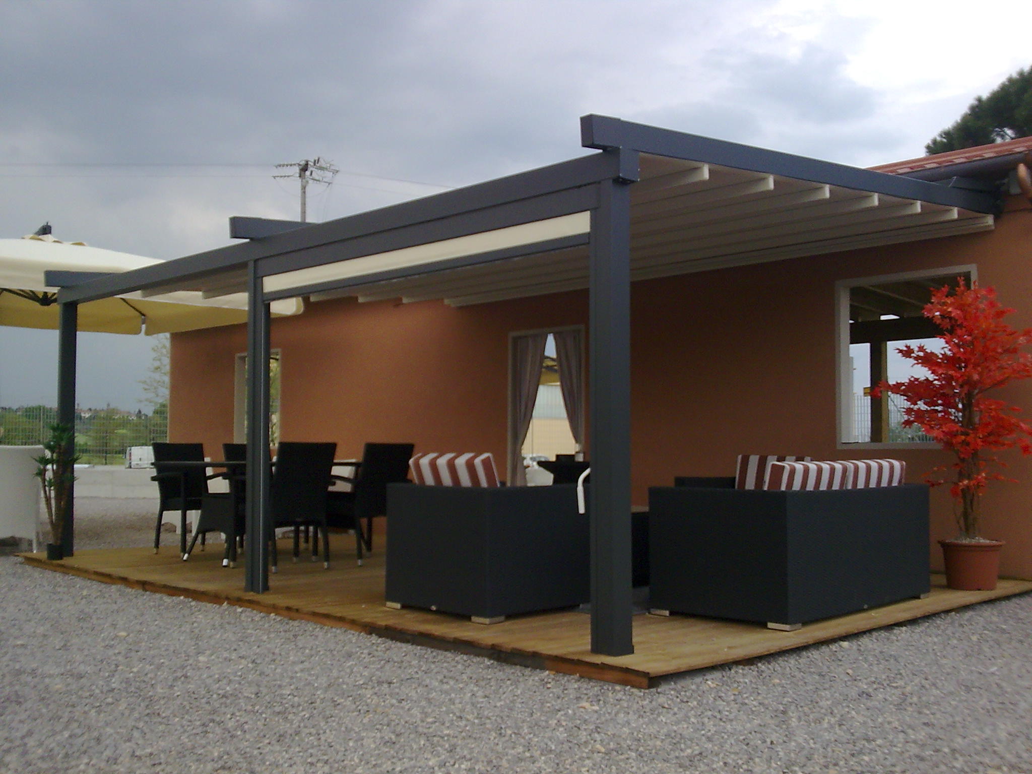 Pergola scorrevole