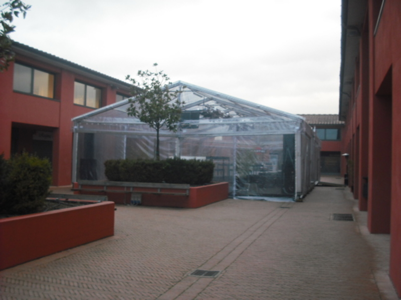Struttura trasparente 10x20