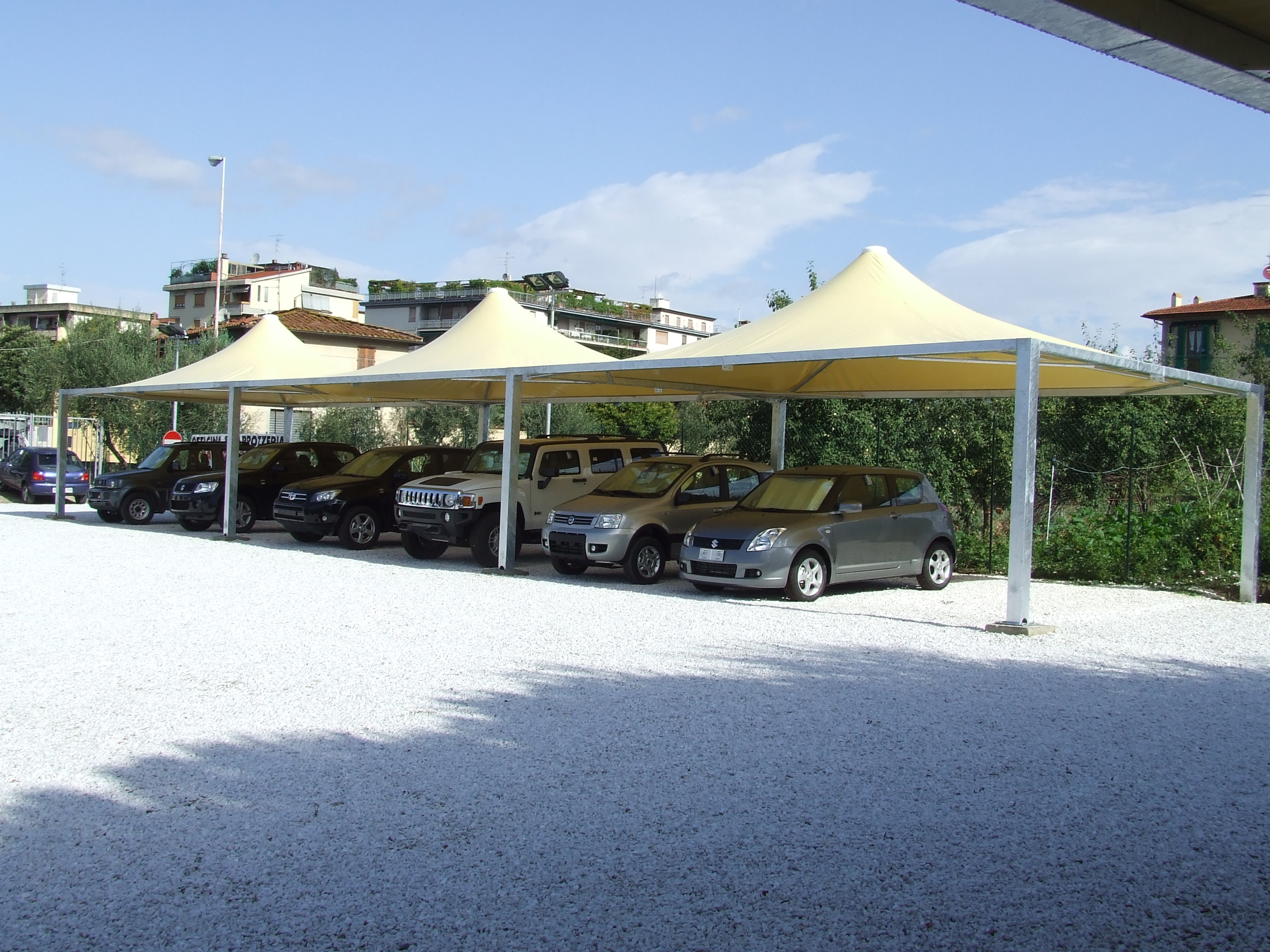 Gazebo per auto
