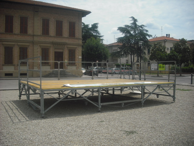 Palco in piazza
